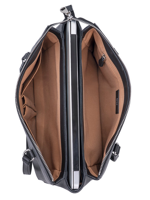 Polo Lyon Mule Shopper In Black