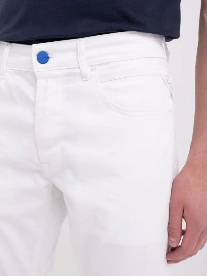 Replay M1008 8488761 Pants 001 White