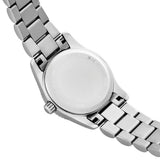 Micheal Kors Womens Lexington Stainless Steel Watch In Silver/Pink Dial