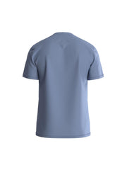 Guess Mens A71109 Aidy Cn Ss Tee Blue