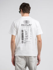 Replay Mens T-Shirt In White