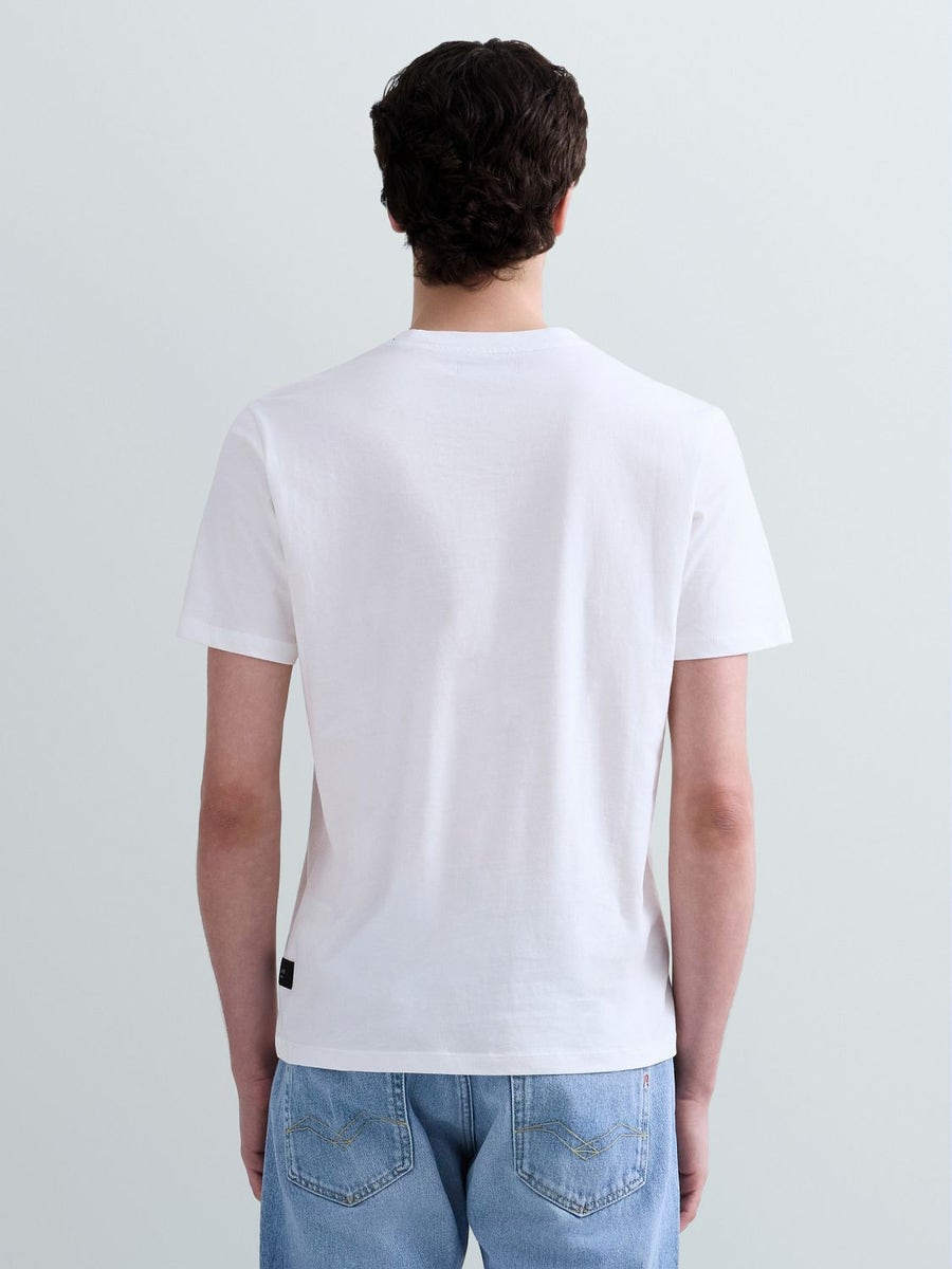 Replay Mens 011 T-Shirt In White