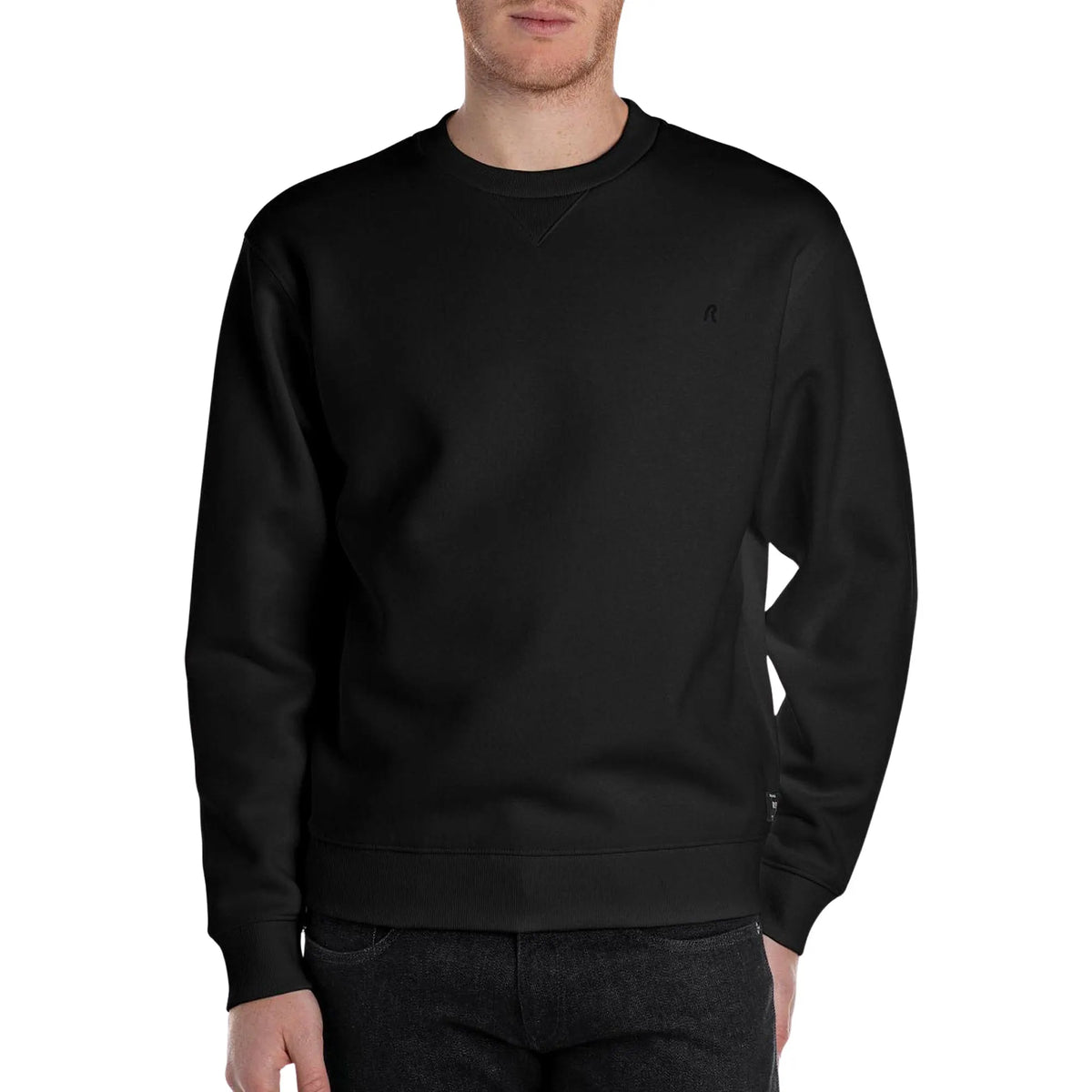 Replay Mens Sweatshirts In Black