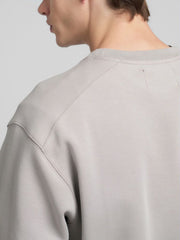 Replay Mens 589 Crew Neck Sweatshirt In Grey
