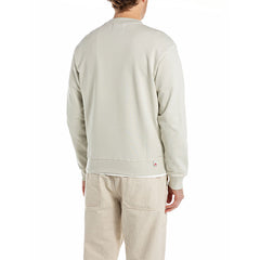 Replay Mens 985 Crew Neck Sweatshirt In Ivory