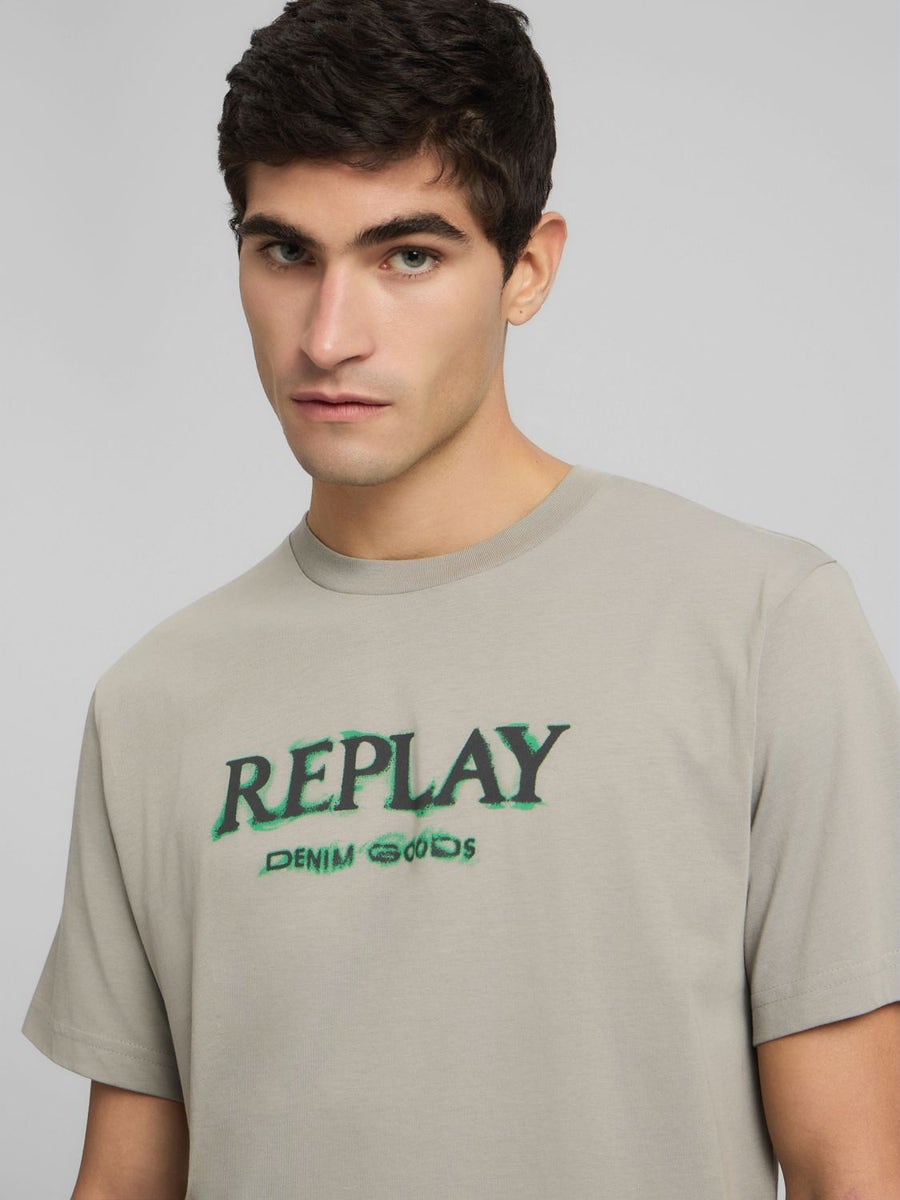 Replay Mens T-Shirt In Grey