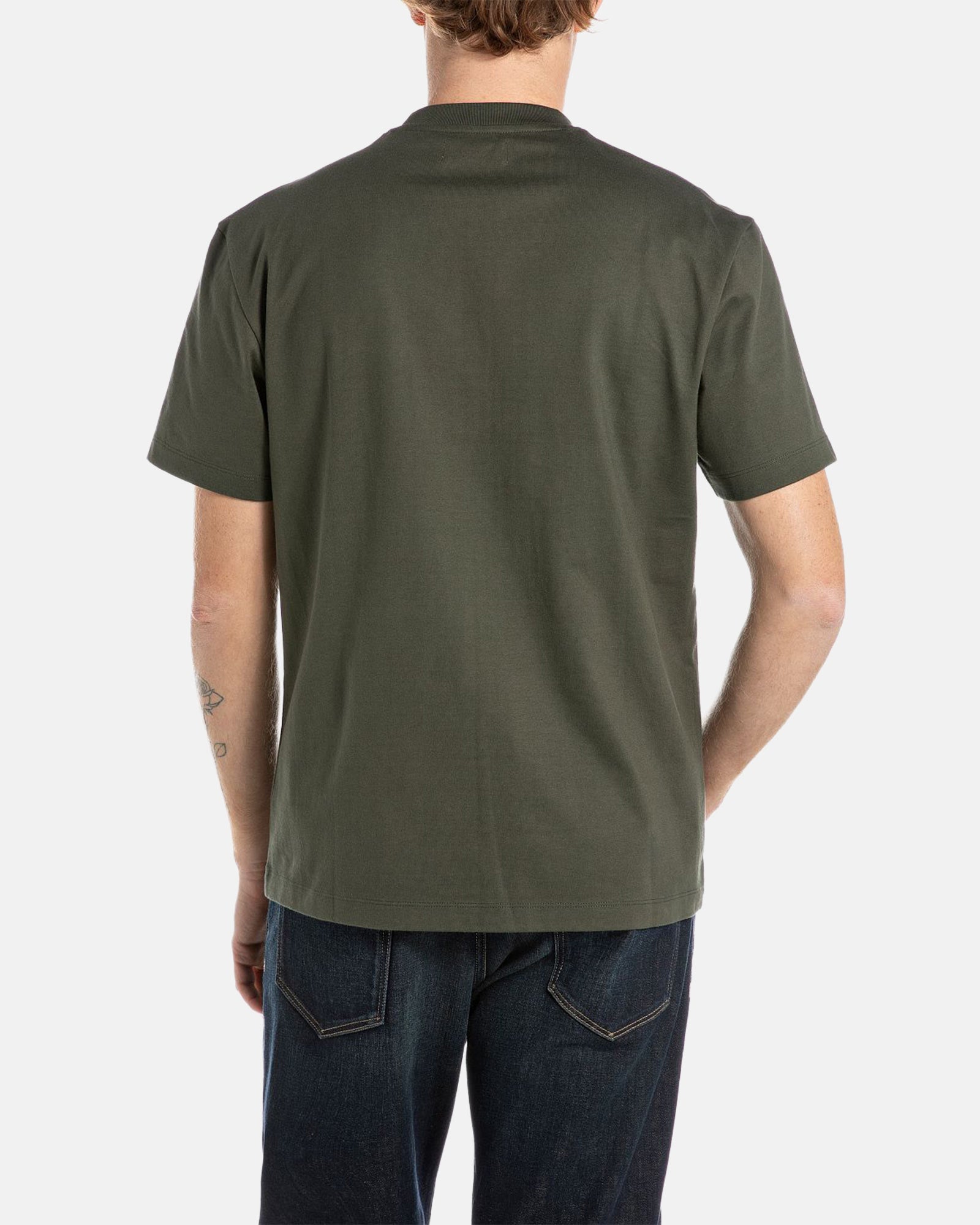 Replay Mens 849 T-Shirt In Green