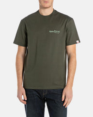 Replay Mens 849 T-Shirt In Green
