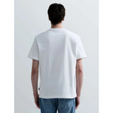 Replay Mens R Embroidery T-Shirt In White