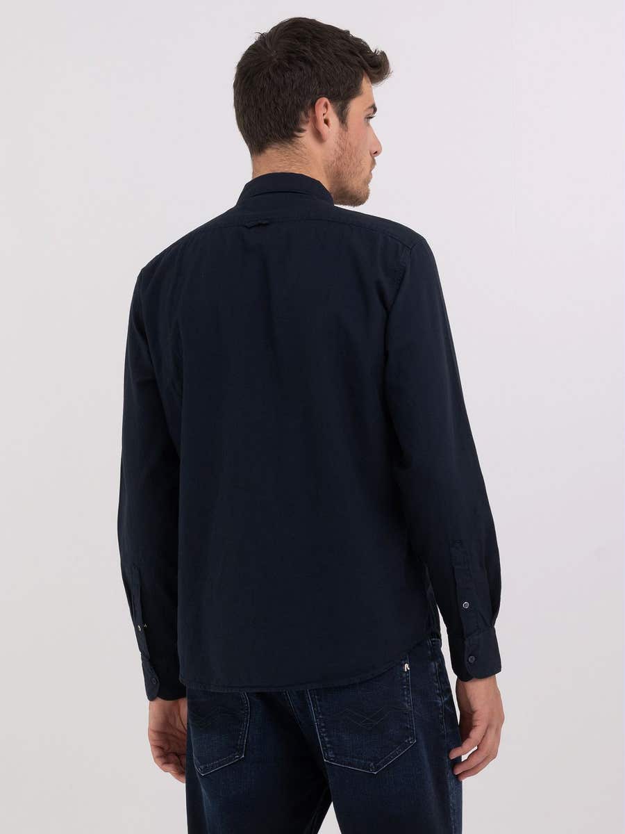 Replay M4106 Shirt  782 Navy