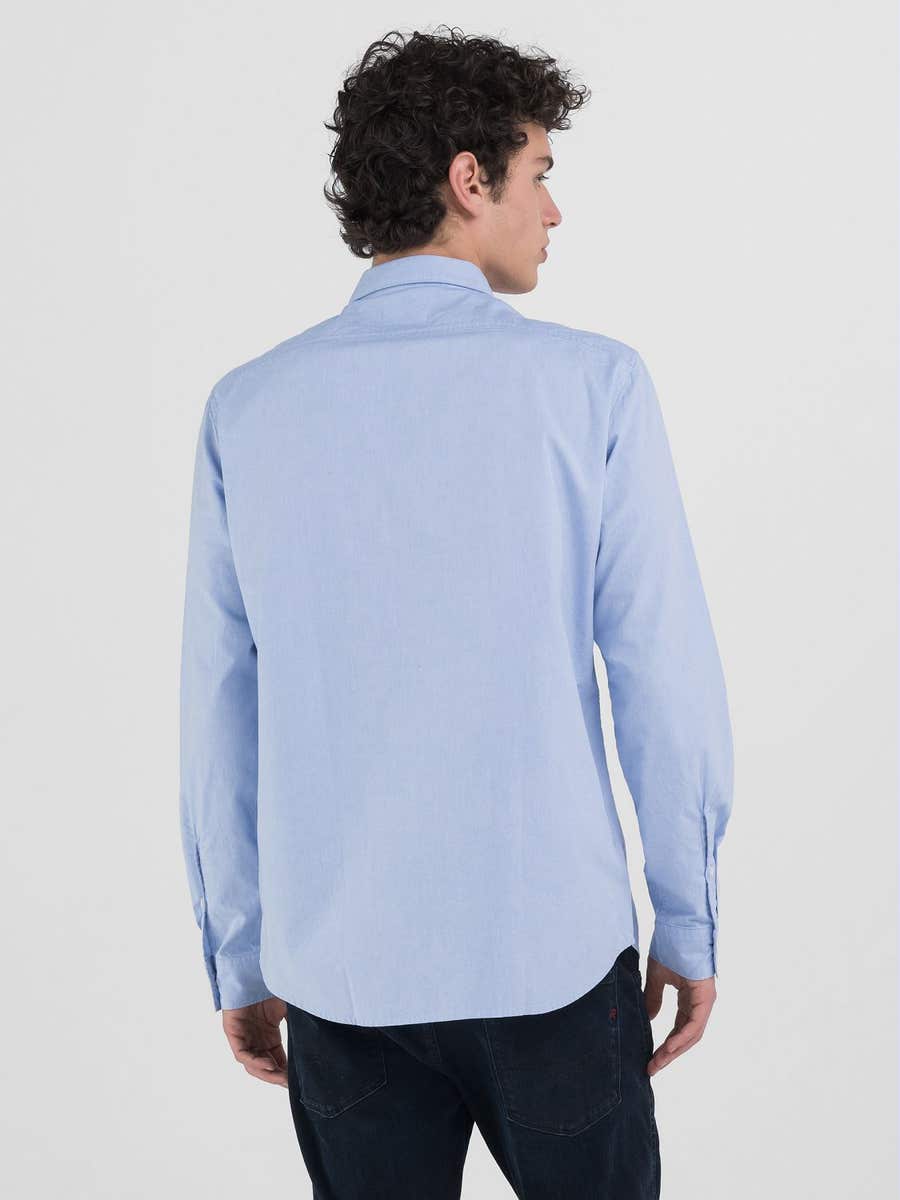 Replay M4118 52706 Shirt Blue