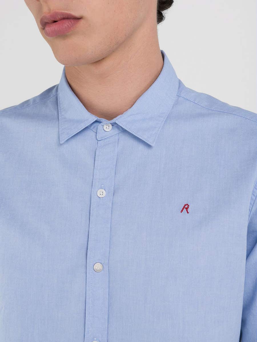 Replay M4118 52706 Shirt Blue