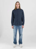 Replay M4118 000 74955 S Shirt  Navy Blue