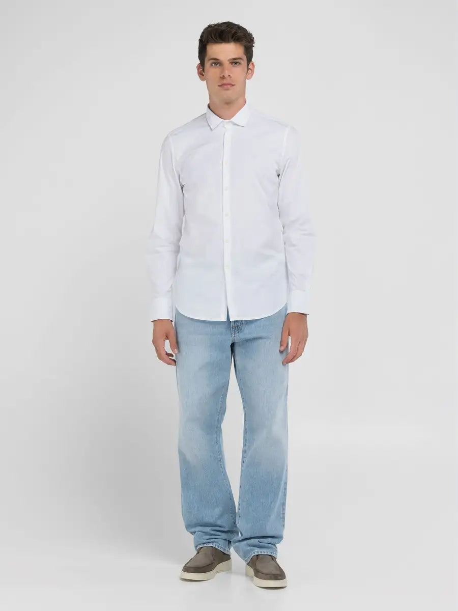 Replay M4140 80279A Shirt 001 White