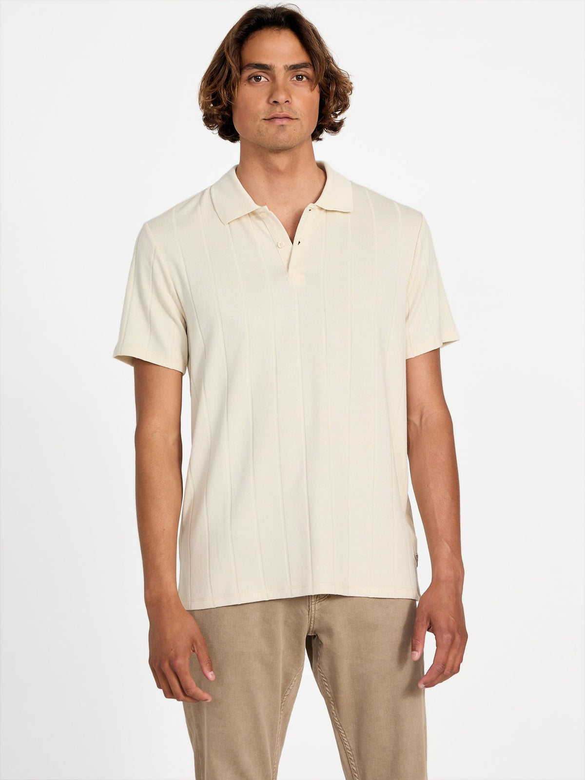 Guess Mens Axel Rip Golfer In Stone