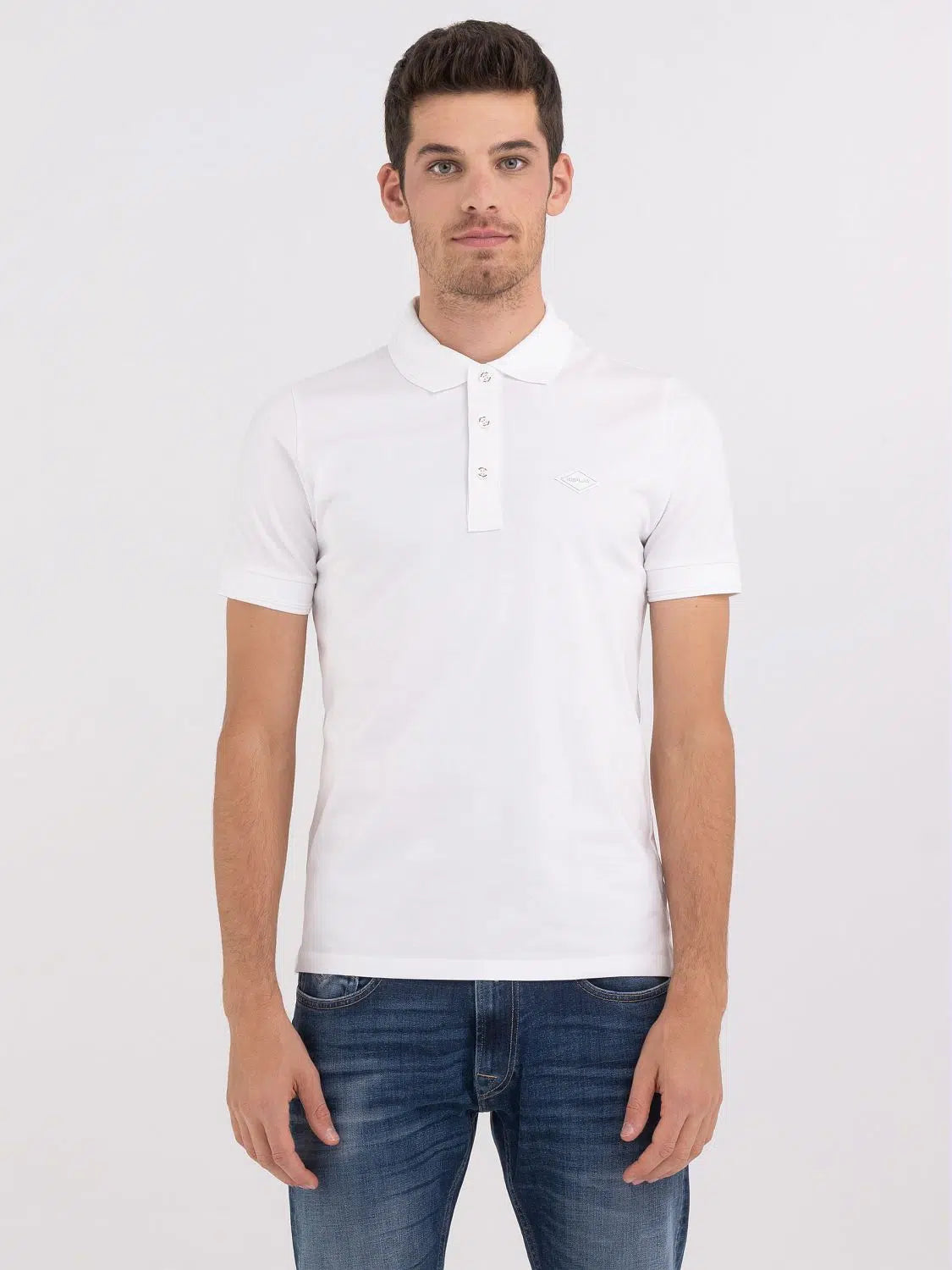 Replay M6548 23070 Polo 801 White