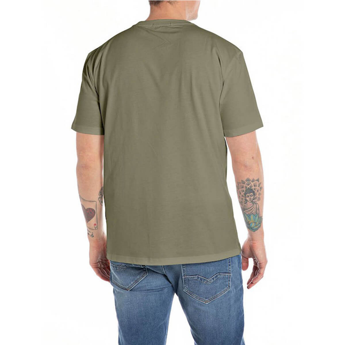 Replay M6755 Tee  408 Green