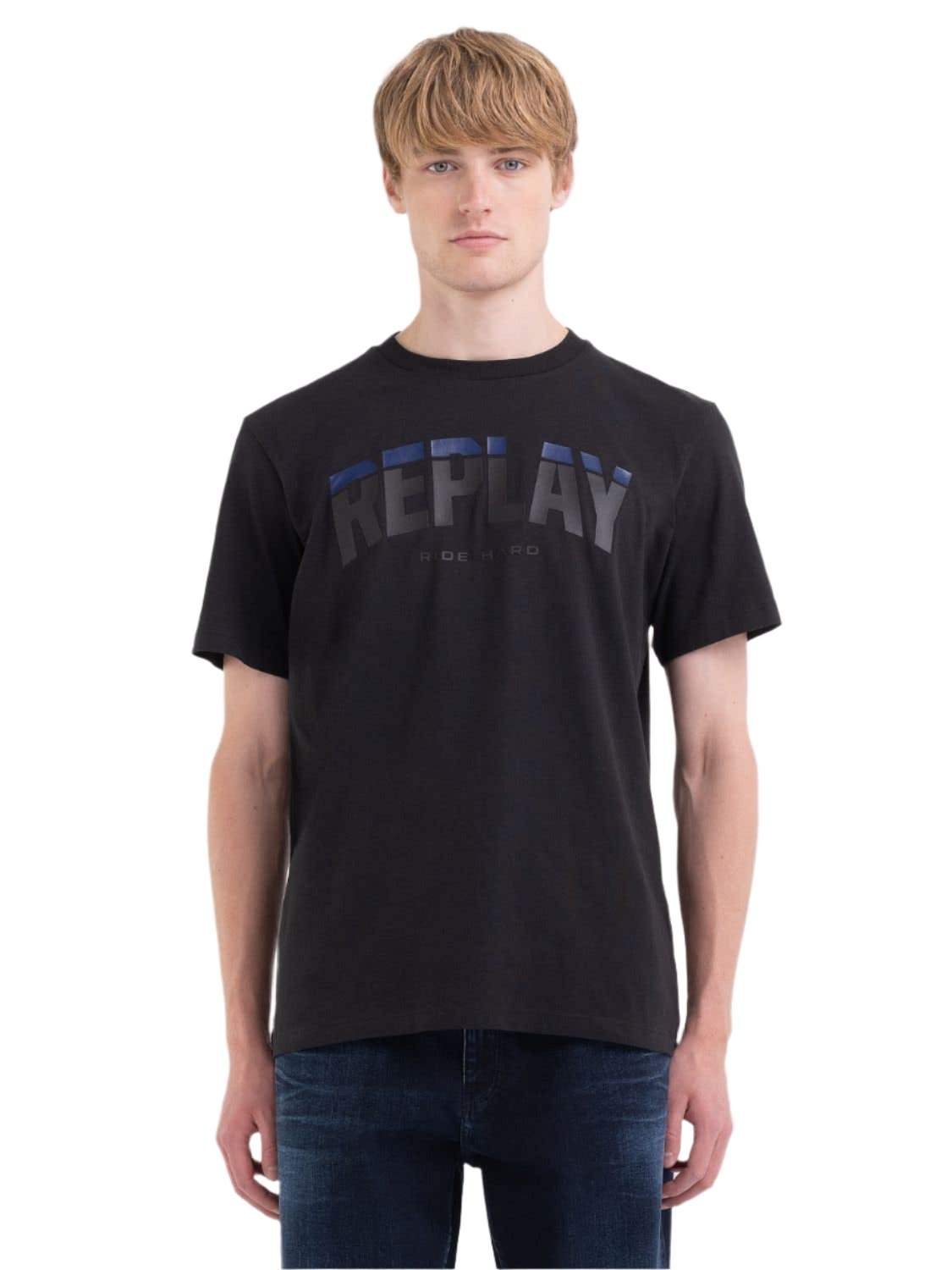 Replay M6762 Tee 098 Black