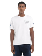 Replay M6763 23608P Tee  801 White