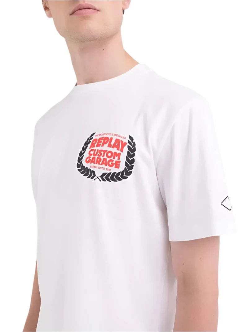 Replay M6765 Tee 001 White