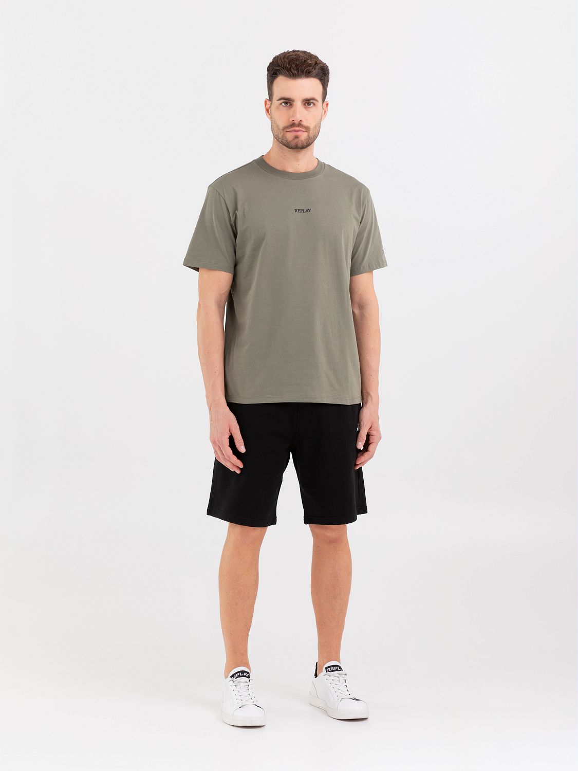 Replay Mens T-Shirts In Green
