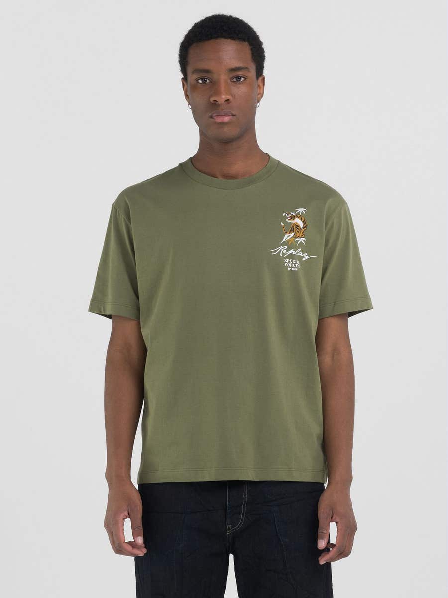 Replay T-Shirt Olive