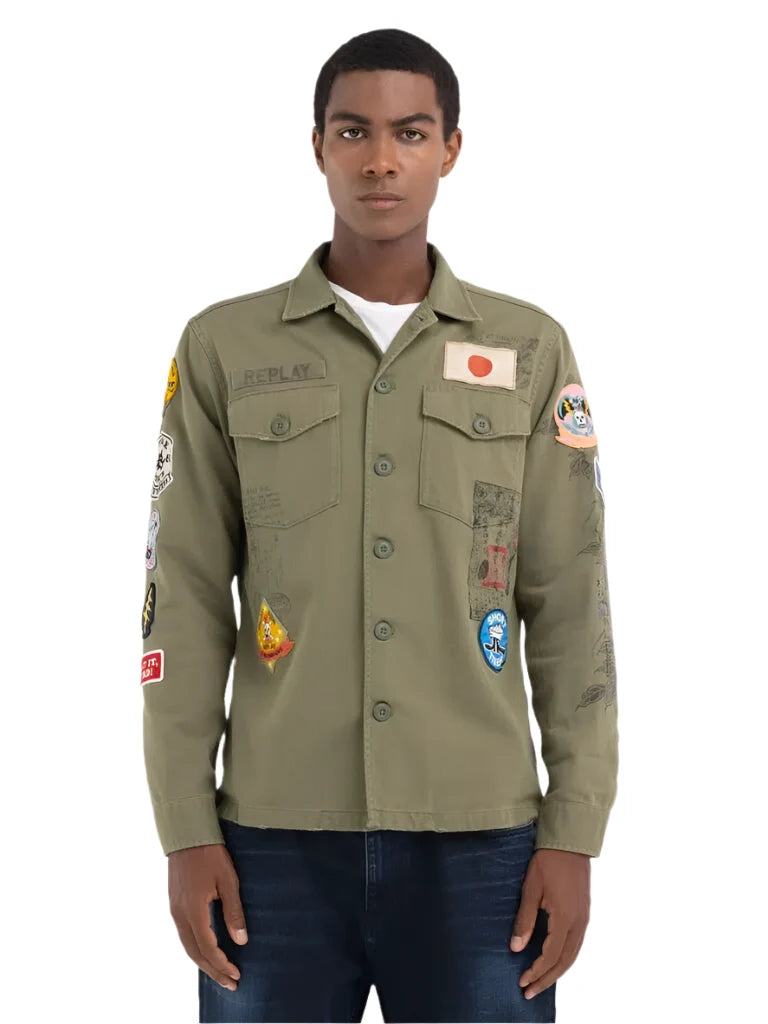 Replay M8825P 84024 Jacket  833 Green