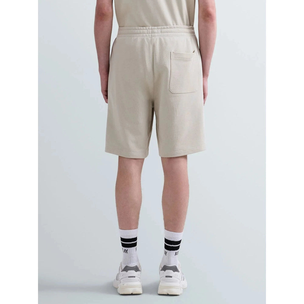 Replay Regular-Fit Terry Sweat Shorts In Bone