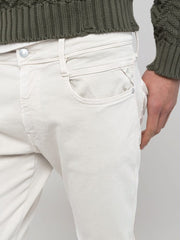 Replay Mens 100 Jeans In White