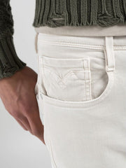 Replay Mens 100 Jeans In White