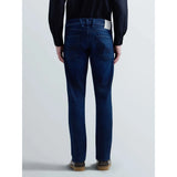 Replay Mens Anbass Slim Fit Hyperflex Jeans In Dark Blue