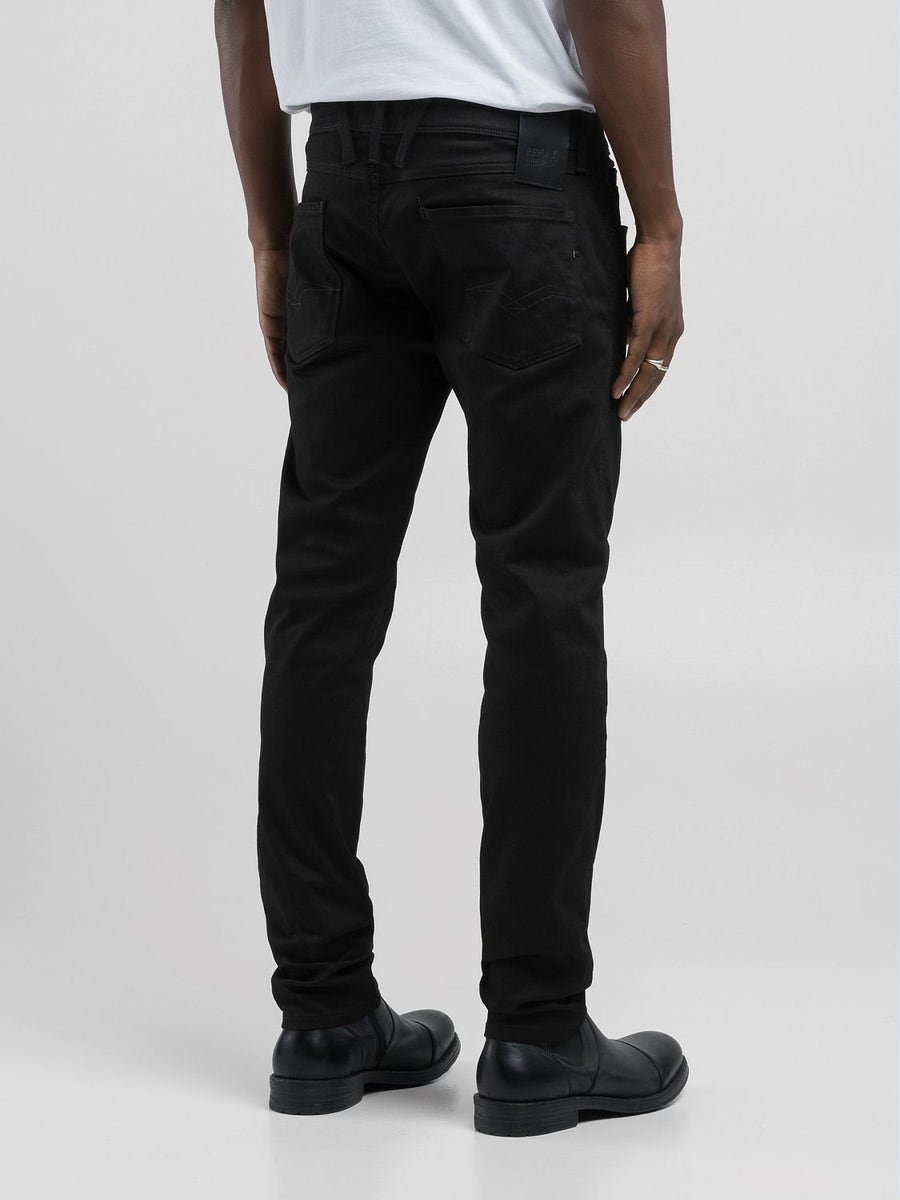 Replay Mens Fb1 jeans In Black