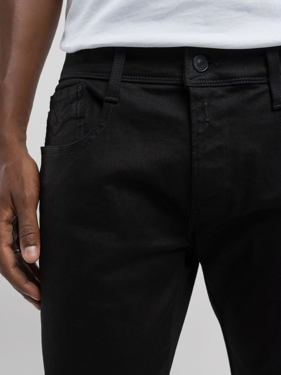 Replay Mens Fb1 jeans In Black