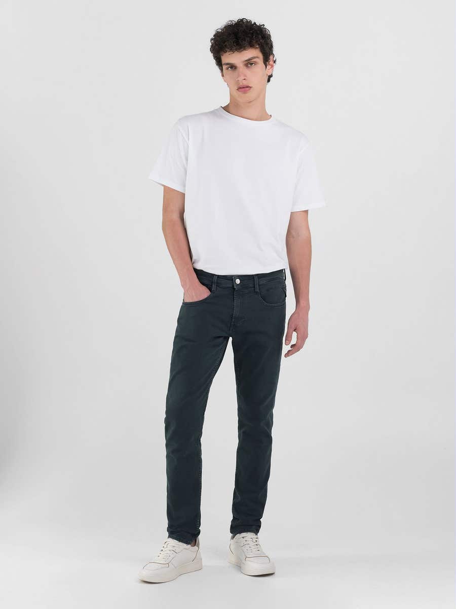 Replay M914Y 8488770 Pants  094 Blue