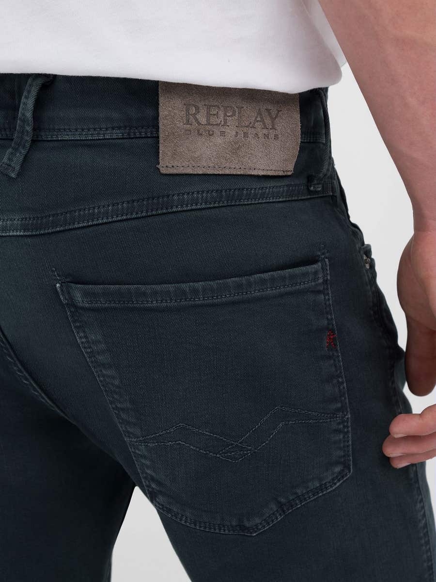 Replay M914Y 8488770 Pants  094 Blue