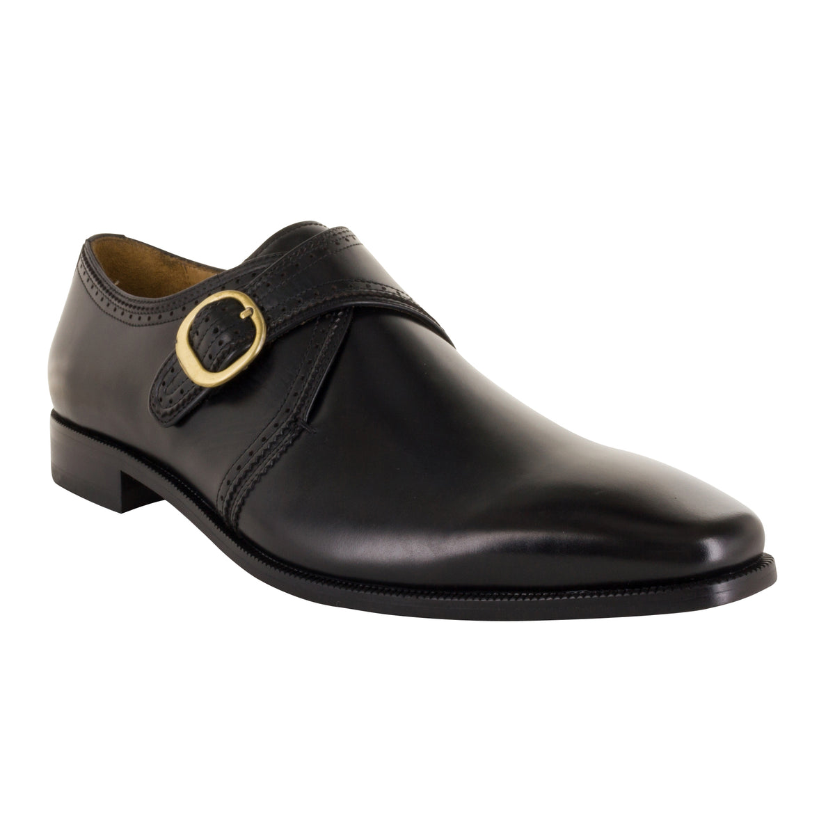 Florsheim Mens Morson Leather Shoes In Black