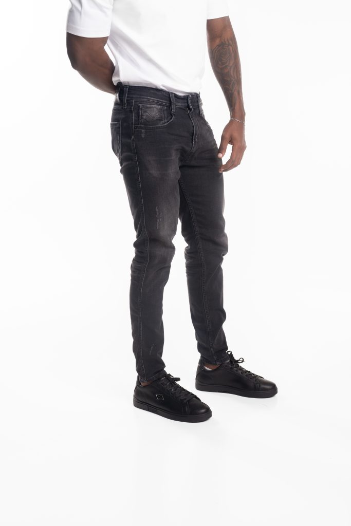 Replay Mens 099 Jeans In Black