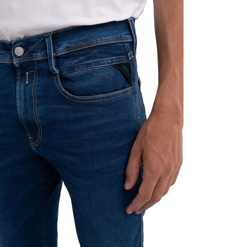 Replay Mens Bronny Hyp Flex Jean In Blue
