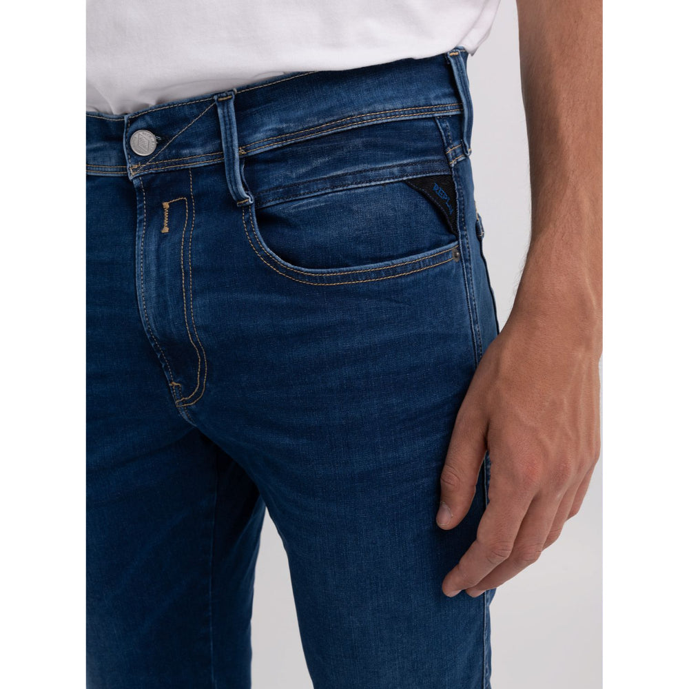 Replay Mens Bronny Hyp Flex Jean In Blue