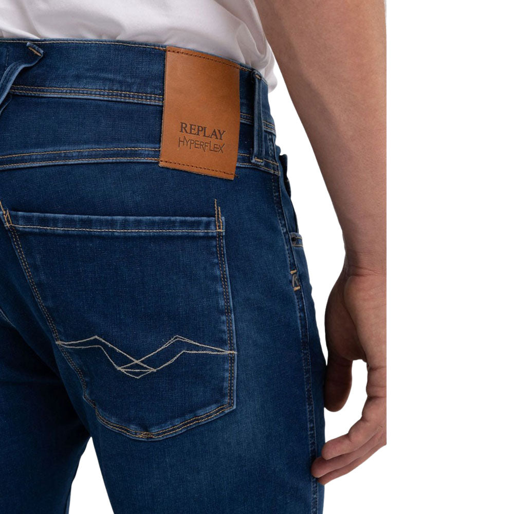 Replay Mens Bronny Hyp Flex Jean In Blue