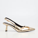Butterfly Feet Ladies Maven 1 Heels In Champagne