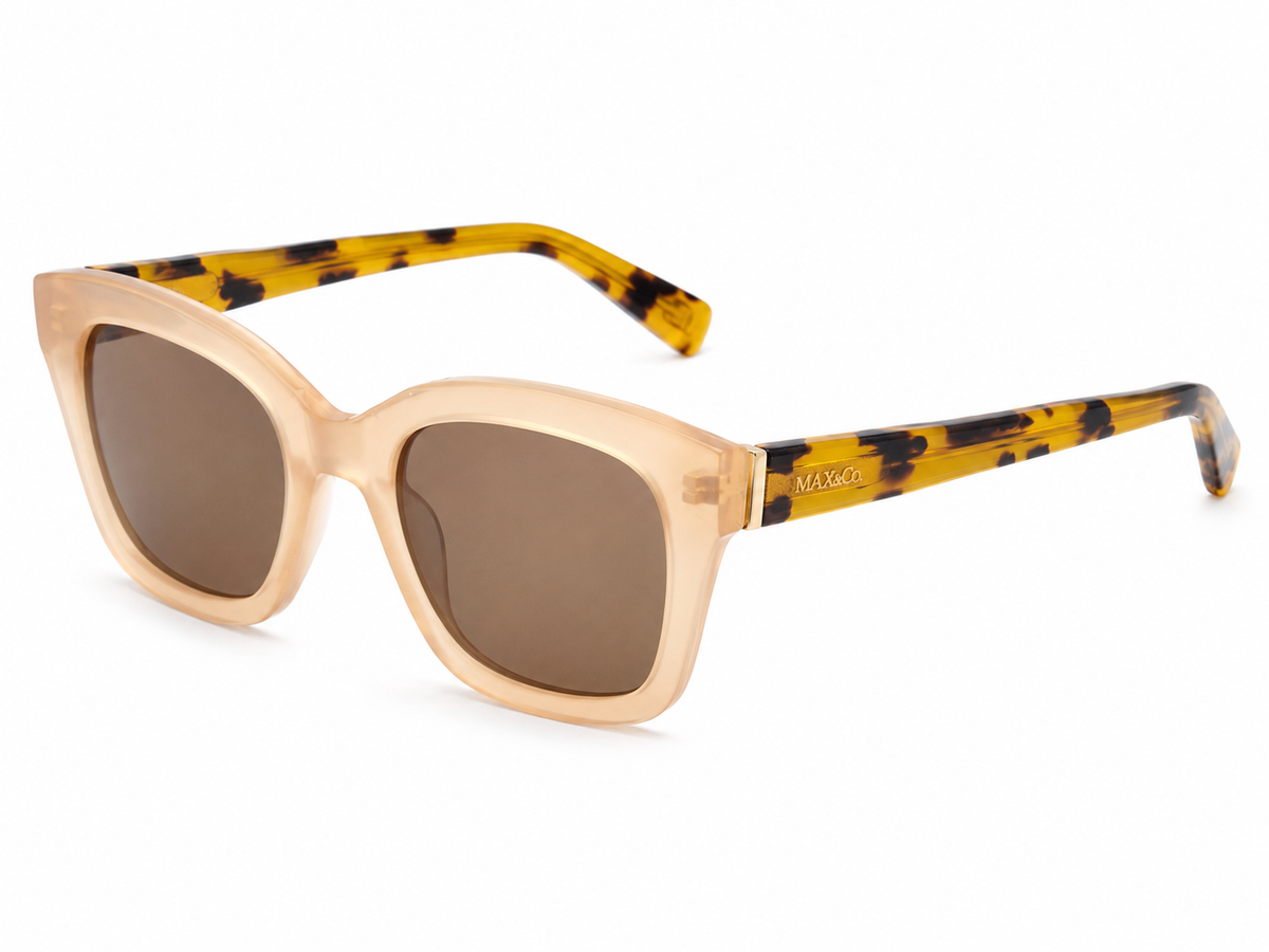 MAX&Co Square Sunglasses In Cream