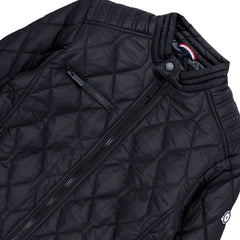 Ben Sherman Men Quilted Bomber Jacket Black