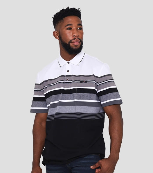 Soviet Mens Cova-2 Regular Fit Golfer In White
