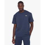 Soviet Mens Clark Short Sleeves Crew Neck Box Fit T-Shirts In Midnight