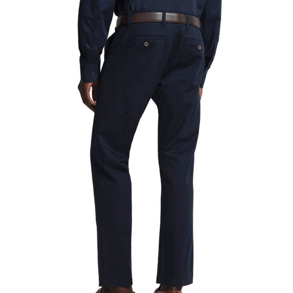 Polo Mens Milan Straight Leg Chino Pants In Navy