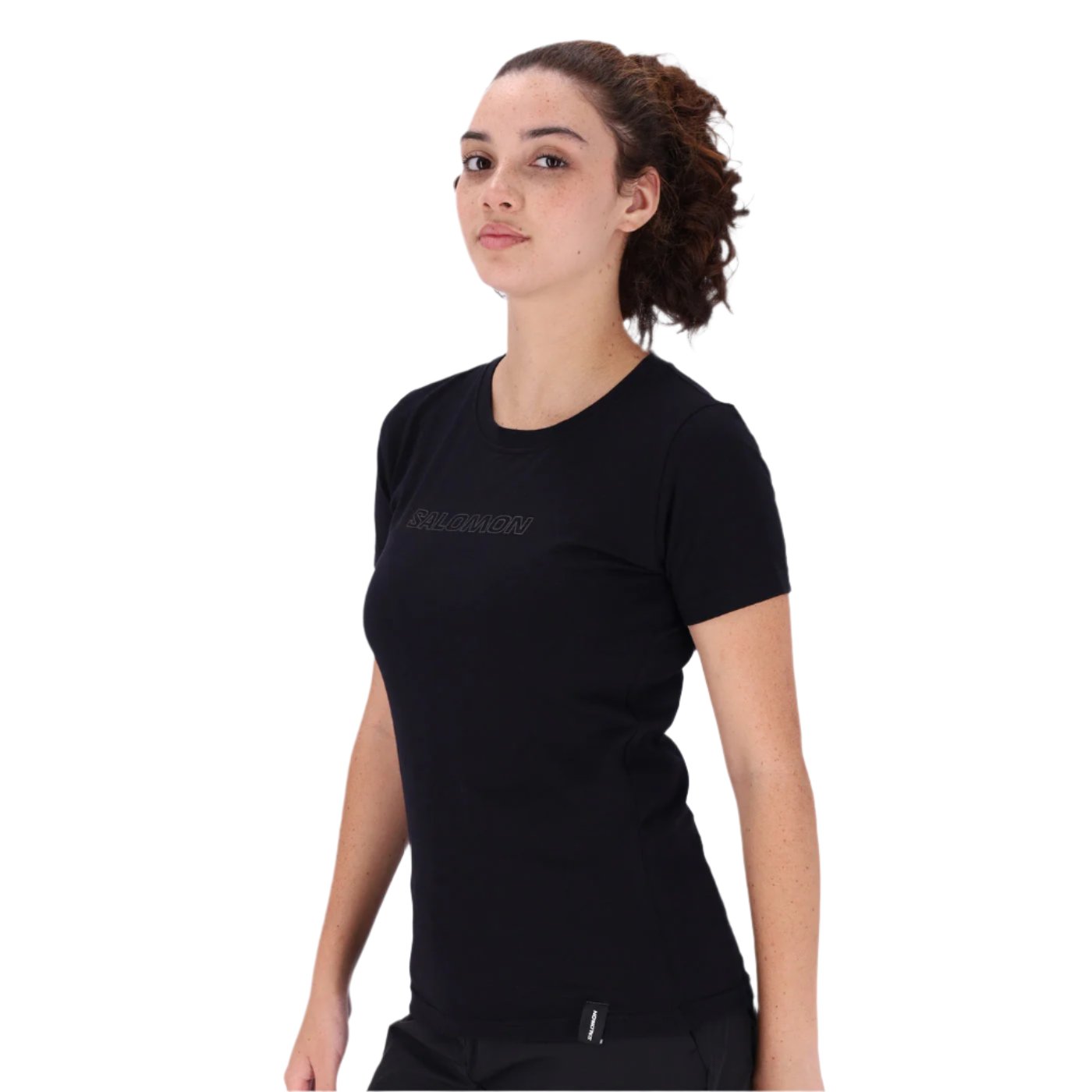 Salomon Sll8981 Womens Minimal Ss Tee Black