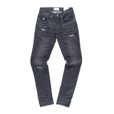 Ben Sherman Mens Abrasion Slim Fit Jeans Denim Charcoal