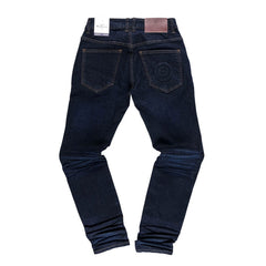 Ben Sherman Men Slim Fit Sprat Coated Denim Dark Indigo