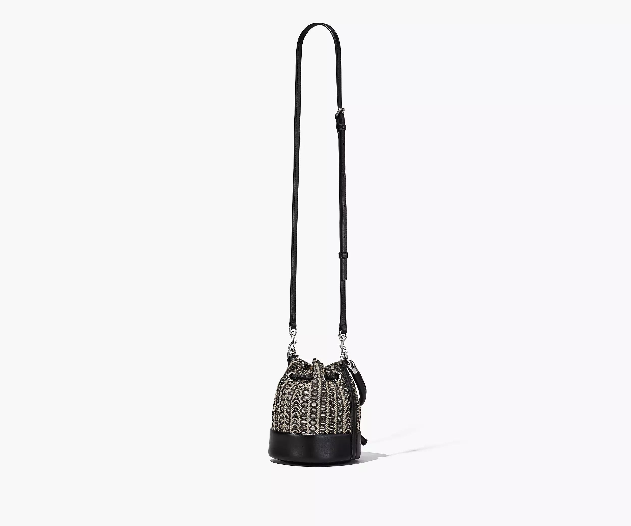 Marc Jacobs Micro Monogram Bucket Bag Black